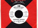 GENE MOLES Burning Rubber / Twin Pipes (Challenge 59249) Hot Rod Surf 45 Fuzz