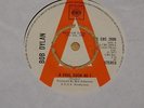 BOB DYLAN   A FOOL SUCH AS I   LILLY   VERY RARE UK DEMO PROMO 7