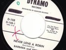 Northern Soul - BARBARA & BRENDA - Never Love A Robin - Dynamo - HEAR