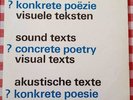 AVANT GARDE/POETRY Concrete Poetry ORIG Private Rec HOL-1970 LP NM