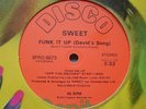 THE SWEET  - FUNK IT UP (David's Song)  USA 12