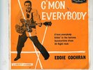 EDDIE COCHRAN C'MON EVERYBODY EP RECORD