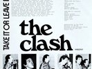 THE CLASH - TAKE IT OR LEAVE IT ORIG NM UK PRIVATE LP '77 punk