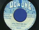 ROOTS-EVIL THAT YOU DO-DON ONE  REGGAE 45 7
