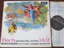 BACH ORCH SUITES 1/2 LP MUNCHINGER DECCA SXL 2300 WB EX++