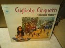*GIGLIOLA CINQUETTI*RARE FRANCE LP*33T*G.BRASSENS*LEO FERRE*J.BREL*BECAUD*AZNAVO