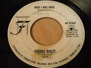 Thomas Bailey: Wish I Was Back 45 - Federal - Rare Soul - HEAR IT