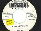 1963 R&B Garage Rocker Promo 45 Tony Ray Bossa Nova Baby Fuzz Guitar LISTEN