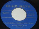 CANNONBALL ADDERLEY FIVE STARS AUTUMN LEAVES 45 BLUE NOTE RVG