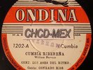 CUMBIA COLOMBIA AFRO 78RPM ?LOS ASES DEL RITMO? ACCORDION ONDINA LATIN RARE ???