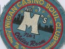 ORIGINAL WIGAN CASINO  MR M`S  BADGE  RARE