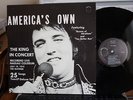 LP(2) ELVIS PRESLEY AMERICA'S OWN THE KING IN CONCERT LIVE NASSAU COLISEUM MINT-