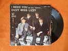 THE BEATLES I need you / Dizzy miss Lizzy QMSP 16385 PARLOPHON