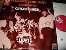 FELA RANSOME-KUTI AND THE AFRICA 70 WITH GINGER BAKER : LIVE LP 1971 HÖR ZU SHZE