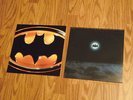 2 BATMAN movie soundtracks 1989 vinyl LP PRINCE & picture score DANNY ELFMAN