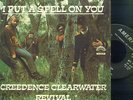 Creedence Clearwater Revival I PUT SPELL.. Italy 68 M/M RARE BLACK PROMOLABEL 7