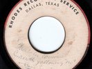 psych 45 acetate unknown RHODES REC. SVC, DALLAS TX 'there's an ominous growth