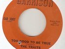 NORTHERN SOUL THE TRAITS TOO GOOD TO BE TRUE / GOTTA KEEP MY COOL GARRISON  45