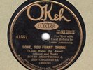 Okeh 41557 Louis Armstrong Orch NEW TIGER RAG 1931 A1 stampers  E