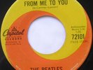 THE BEATLES From me to you NO DASH - NUMBER ORIG 1963 CANADA CAPITOL Swirl 45