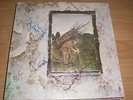 VINYL LP RECORD SLEEVE SIGNED BY LED ZEPPELIN