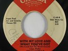 Northern Soul 45 JEAN WELLS With My Love And What You've Got on Calla