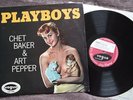 CHET BAKER & ART PEPPER- PLAYBOYS - LP UK 1959 - VOGUE - RARE - NEAR MINT JAZZ