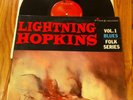 LIGHTNING HOPKINS - Vol. 1 Blues - Folk Series LP TIME RARE OG 1961