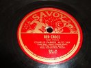 JAZZ/ BE-BOP- CHARLIE PARKER - SAVOY 78 RPM - RED CROSS / TINY'S TEMPO - LISTEN
