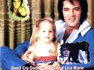 ELVIS PRESLEY - 45 + PS - DON'T CRY DADDY (W/Lisa Marie) RED VINYL