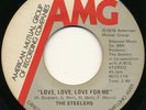THE STEELERS on AMG --LOVE, LOVE FOR ME-- 70s modern soul 45 --RARE-- LISTEN