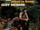 Cliff Richard When In Rome UK vinyl LP album record 33SX1762 COLUMBIA 1965