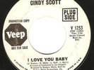 Northern Soul 45 CINDY SCOTT 