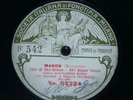 OPERA 78 rpm RECORD Fonotipia TENOR ALESSANDRO BONCI Rigoletto VERDI Mignon
