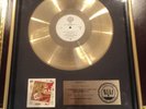 ZAPP GOLD RECORD PRESENTED TO BENITA BRAZIER  WARNER BROS RECORDS