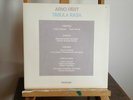 Arvo Part Tabula Rasa Audiophile lp NM ECM