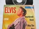7 ' ELVIS PRESLEY(YEAR COVER 1956) '' HEARTBREAK HOTEL/I WAS THE ONE '' GERMANY