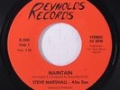 rare Soul Funk 45 STEVE MARSHALL maintain REYNOLDS