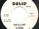 Jay Wiggins - Tears Of A Lover / You're On My Mind - Solid Sound - Northern Soul