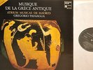 TAS list*Musique de la Gréce antique *PANIAGUA *HM 1015*HARMONIA MUNDI *NM