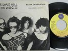 RICHARD HELL & VOIDOIDS  . PUNK 45 & P/ Sleeve . Blank Generation . Excellent 