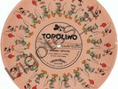 WALT DISNEY MICKEY MOUSE Moviton Picture disc 78 rpm Movie Records Red Raven