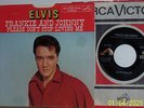ELVIS PRESLEY. FRANKIE AND JOHNNY. A US ORIGINAL COPY.VG+++  PICTURE-SLEEVE. 45