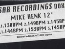 MIKE HENK DOX008 Pulsar Recordings detroit techno rare red vinyl