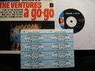 VENTURES - A GO-GO ROCK JUKEBOX EP AND COVER DOLTON BST-4-8037 WITH STRIPS