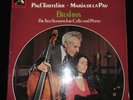 ASD 3612 Brahms Cello Sonatas - TORTELIER / Maria de la Pau, RARE FIRST EDITION