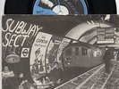 RARE PUNK-P/S by SUBWAY SECT- NOBODYS SCARED / MINE FROM NEW  ALMOST 