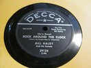 BILL HALEY Rock Around the Clock 78 DECCA class rock n roll orig. VG+