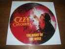 OZZY OZBOURNE    the night of the wolf   - rare 7
