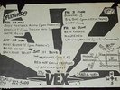 VERY RARE 1983 RED HOT CHILI PEPPERS FLYER 10th SHOW EVER MUTANTS @ VEX PUNK KBD